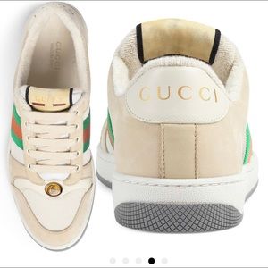 Gucci screener sneakers full set